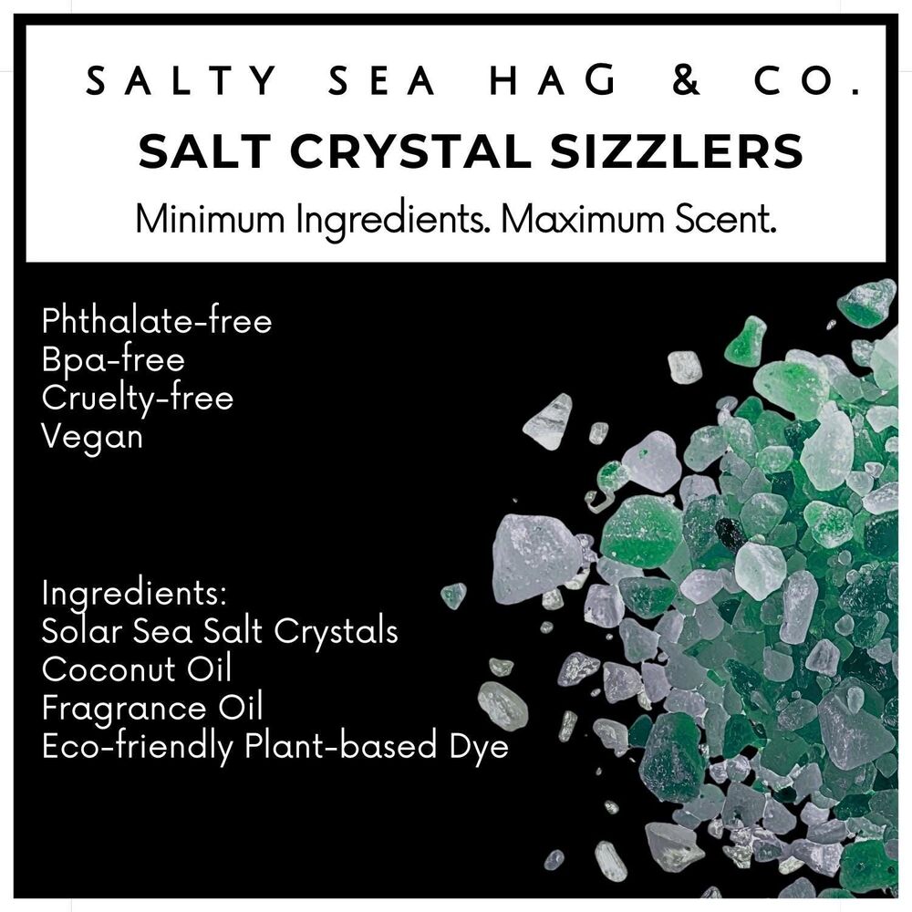 Laguna Glow Salt Crystal Sizzlers | Sunlit Citrus + Coconut Milk Scent - Picture 5 of 8